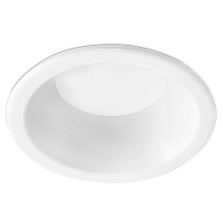 Lámpara empotrable de techo con luz LED blanca de forma redonda de color blanco SON-1 Faro