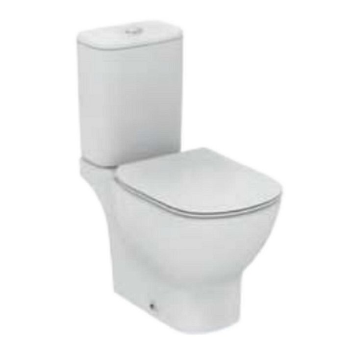 WC ouvert avec technologie Aquablade et blanc mat Tesi Ideal Standard