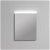 Miroir avec bords polis et lumière intégrée et options personnalisables Beech XL BathDecor