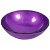 Lavabo sobre encimera de cristal Bowl Purple Dekostock