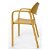 Set di sedie con braccioli impilabili con finitura colore giallo Splash Aire Resol