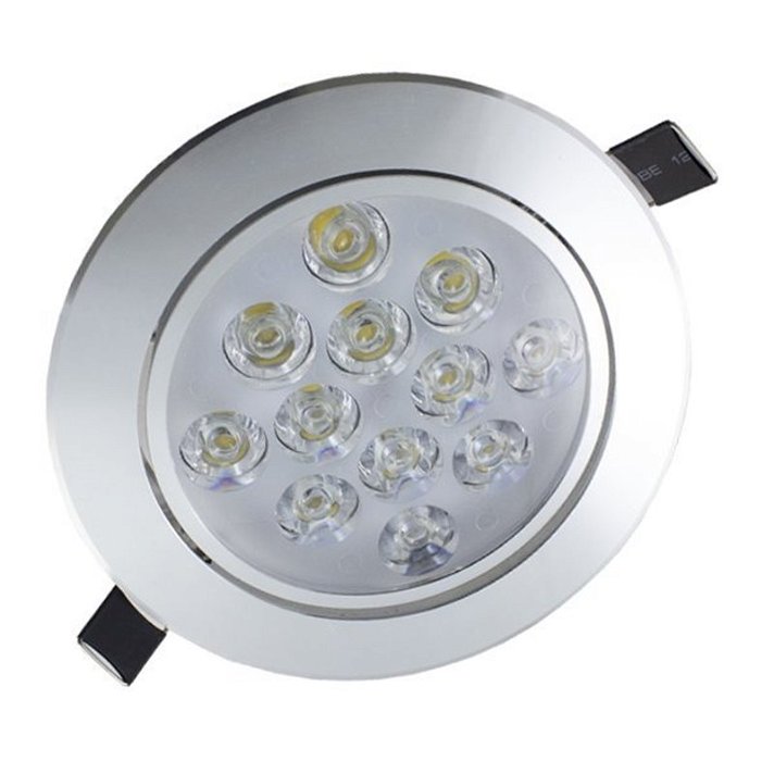 Foco LED circular direccionable de 12W de potencia con dos opciones de calidez LedHabitat