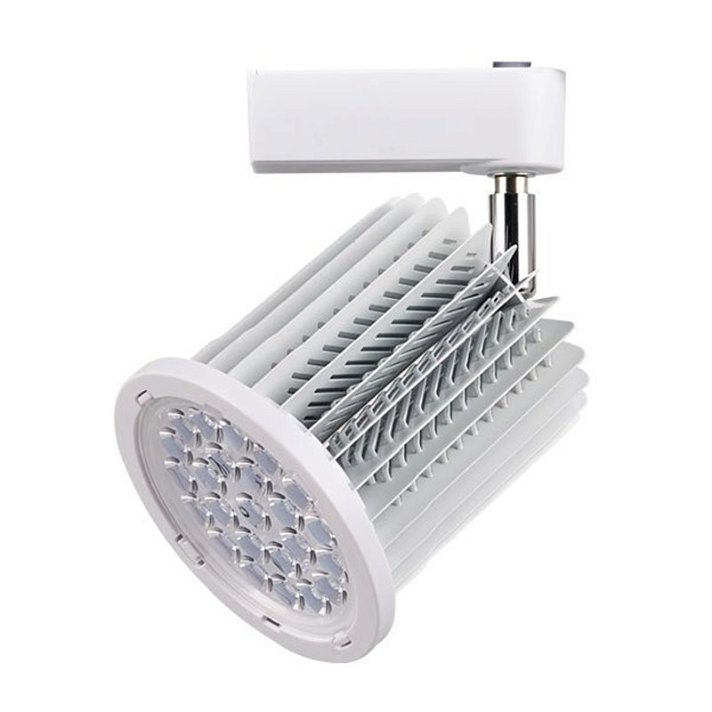Faretto LED binario orientabile 36 W bianco LedHabitat
