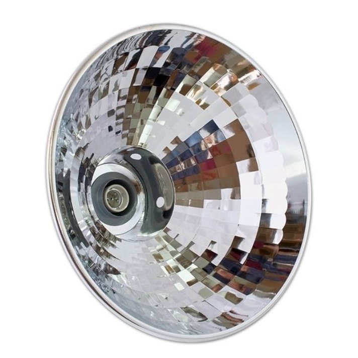 Campana refletora circular de uso em interiores para lâmpadas E27 41 cm LedHabitat