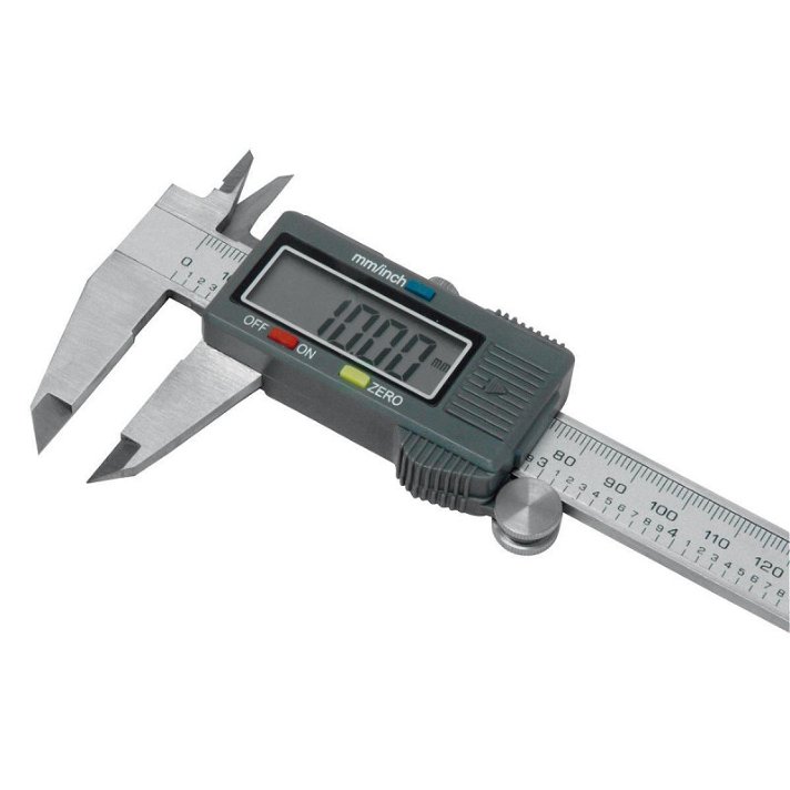 Calibre digital de precisión con rango de medición de hasta 150 mm DMS150 Holzmann