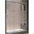 Mampara frontal de 3 puertas correderas de vidrio templado con decorado Clio BN101 Kassandra