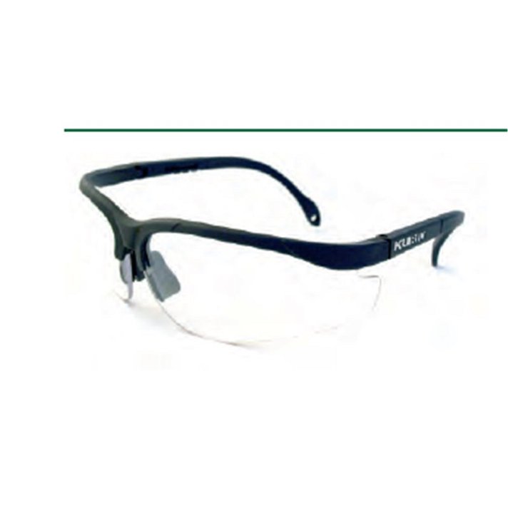Gafas de protección transparentes de cristales antivaho con patillas ajustables Kuril