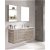 Mueble de baño modular con lavabo cerámico 2 senos 120cm Onix Royo