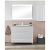 Móvel de casa de banho com 3 gavetas com lavatório cerâmico com acabamento branco-brilhante Vitale Royo