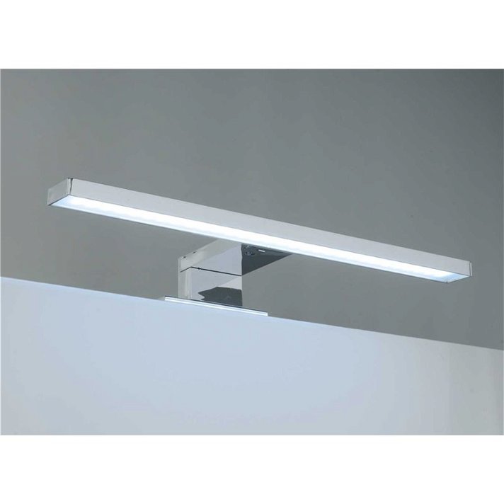 Aplique de 30 o 45 o 60 cm de ancho con luz LED de color fría para espejo de baño B10