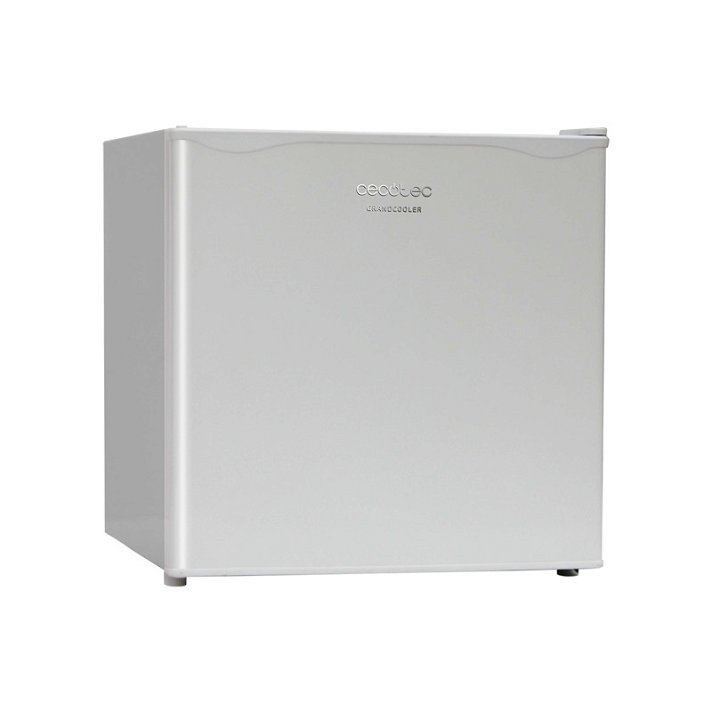 Minibar blanca con capacidad de 46 litros GrandCooler 20000 SilentCompress Cecotec