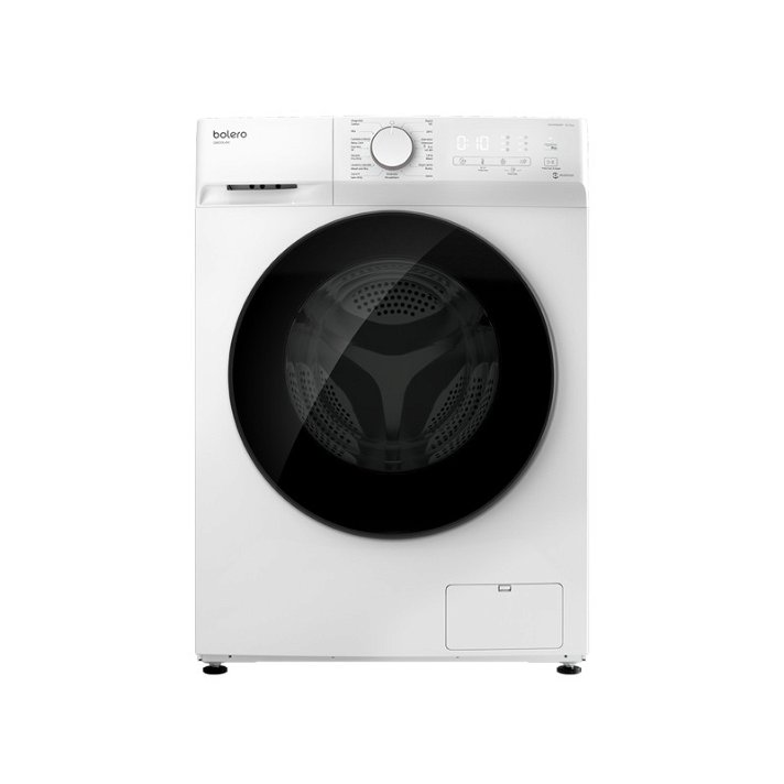 Lavadora y secadora de color blanco con carga frontal para 10 Kg Bolero Wash&Dry 10700 Inverter Cecotec