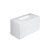 Mobile a due cassetti con lavabo da 100 cm in legno laccato Block Cosmic