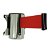 Enrollador de pared con cinta de acabado en color rojo de 2 m REWO20RE Metalworks