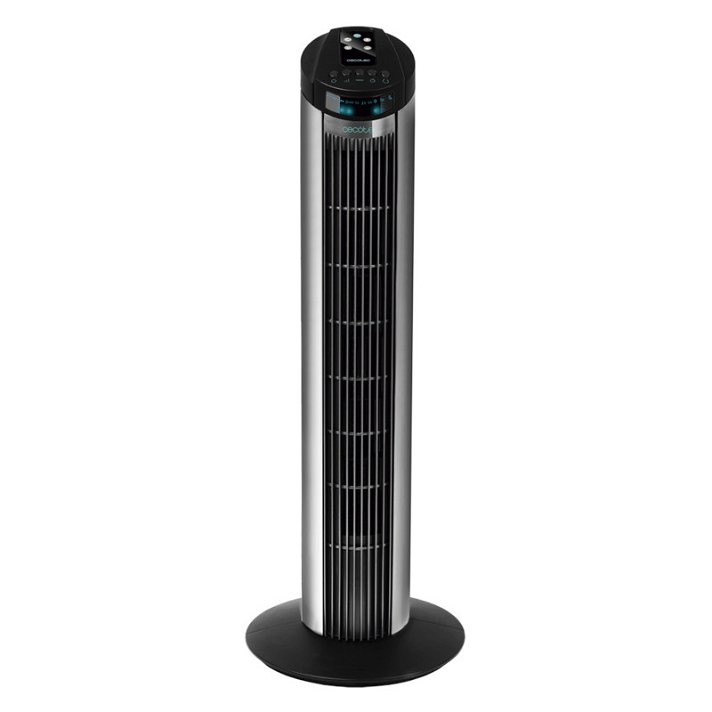 Ventilateur colonne de 50 W et 76 cm de couleur noire EnergySilence 890 Cecotec