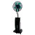 Ventilateur brumisateur sur pied de 90 W et de 40 cm en noir et turquoise EnergySilence 790 Cecotec