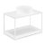 Pack meuble avec vasque à poser ronde et étagère coulissante 80 cm The Grid Evo Cosmic
