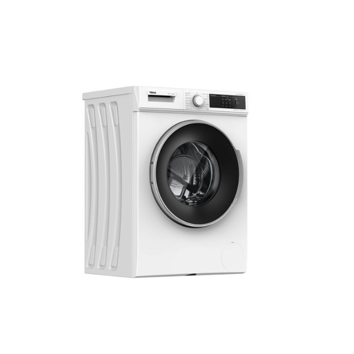 Lavadora de libre instalación de 8 kg con motor Inverter 15 programas de lavado con acabado color blanco Teka