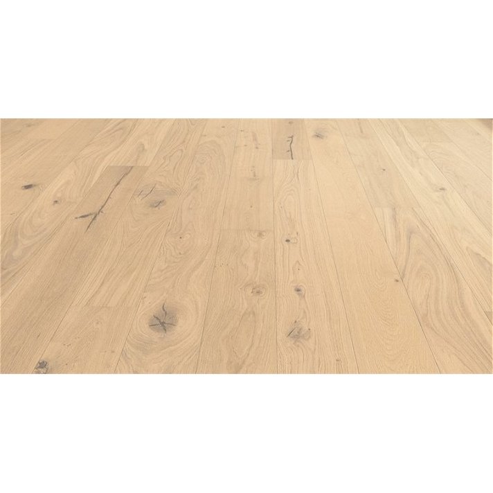 Pavimento de madera con lamas de 220 cm de acabado roble invisible Sauvage 2V nD HARO