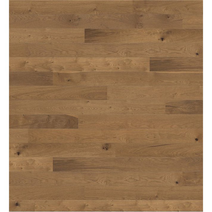 Pavimento de madera con lamas de 220 cm de acabado roble ahumado Sauvage 2V nD HARO