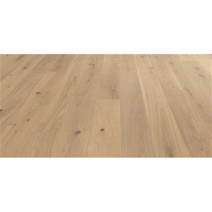 Pavimento de madera con lamas de 220 cm de acabado roble blanco puro Sauvage 2V Pm HARO