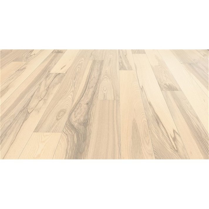 Pavimento de madera con lamas de 220 cm de acabado fresno blanco Universal 2V nD HARO