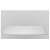 Plato de ducha rectangular de 100 cm fabricado en Solid Surface color blanco Hydra Resigres