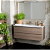 Mueble para baño formado por 2 cajones de colores variados y lavabo en color blanco Life B10