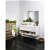 Meuble de salle de bains avec un tiroir et une étagère avec plan vasque inclus Life B10