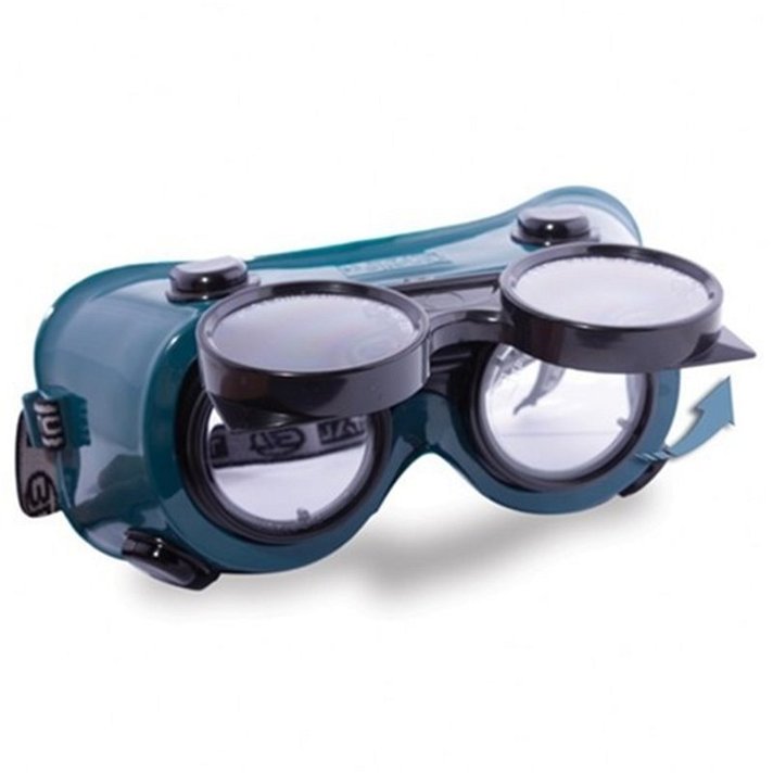 Pack de 12 gafas de protección adecuadas para uso profesional de soldadura Motogarden