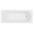 Bañera rectangular para cuarto de baño de 160 cm de acrílico en acabado color blanco Nila Gala