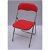 Cadeira dobrável BÁSICA vermelha IberoDepot