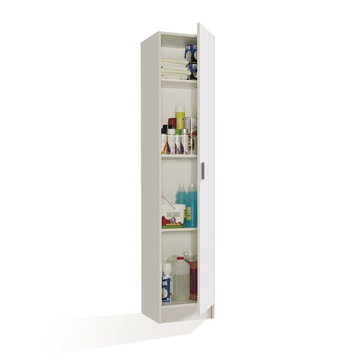 Armoire colonne blanche multi-usages IberoDepot