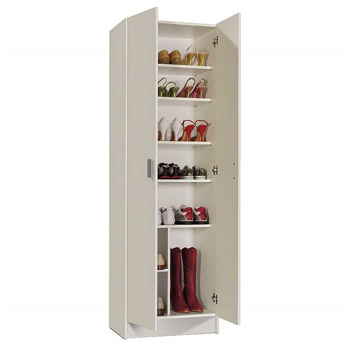 Armoire multi-usages blanche 2 portes IberoDepot
