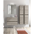 Badezimmerunterschrank mit 2 Schubladen mit Soft-Close System und Keramik-Waschbecken Sansa von Royo