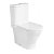Roca The Gap Round compact rimless close-coupled toilet