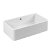 Fregadero 1 cuba rectangular para cocina de color blanco 80x22x46 cm Farmhouse Unisan