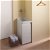 Mueble para lavadero de 38x56,5 cm de melamina en color blanco modelo Riba Unisan