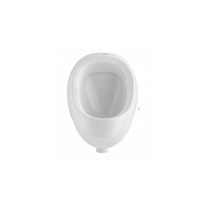 Urinario de 31 cm hecho en porcelana vitrificada con un acabado en color blanco RIA Unisan