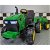 Tractor infantil eléctrico con un depósito de agua extraíble en color verde Cars4Kids
