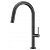 Imex Samoa tall single-handle kitchen tap made of brass with a matte black finish