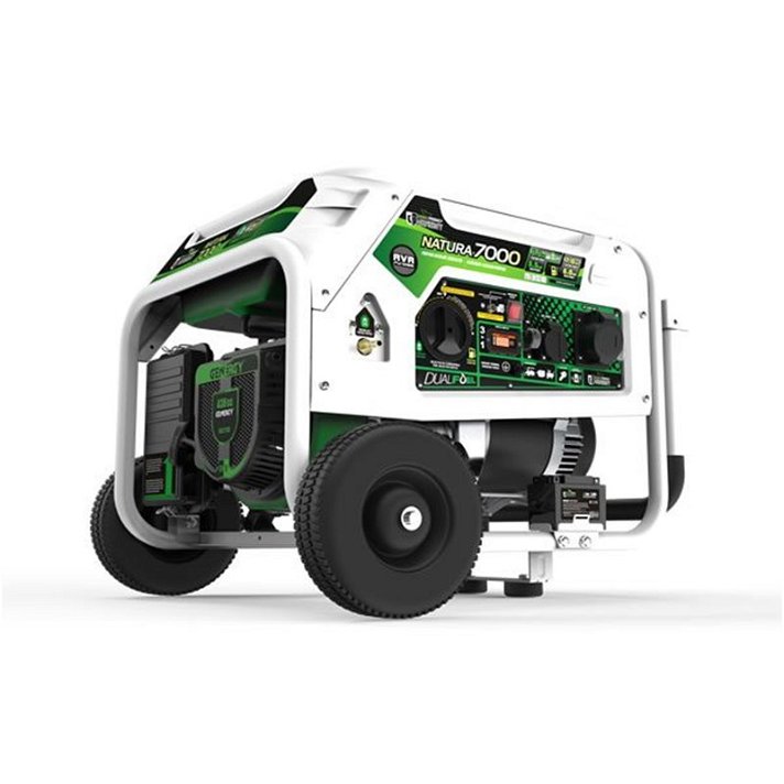 Generador con sistema de estabilización eléctrico Natura 7000W Doble Combustible Genergy