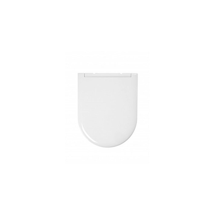 Siège et abattant pour WC fabriqué en duroplast avec finition en option beige ou blanc JADE Unisan