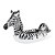 Materassino gonfiabile zebra con LED Bestway