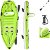 Kayak inflable individual Hydro-force Koracle Fishing Bestway