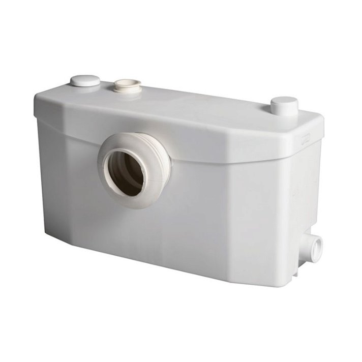Triturador sanitario para un inodoro de salida horizontal con 4 entradas Saniplus SFA