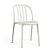 Lot de chaises avec protection UV fabriquées en polypropylène de couleur blanche Sue Resol