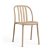 Pack de sillas para exterior fabricadas con fibra de vidrio y acabado color arena Sue Resol