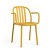 Set di sedie con braccioli fabbricate con protezione UV e finitura toscano Sue Resol