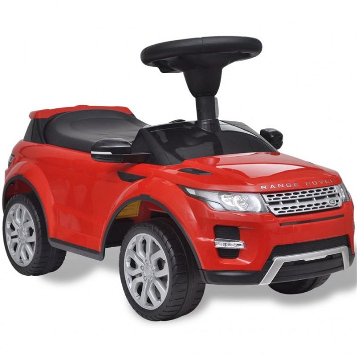 Coche de juguete rojo con música modelo Land Rover 348 Vida XL